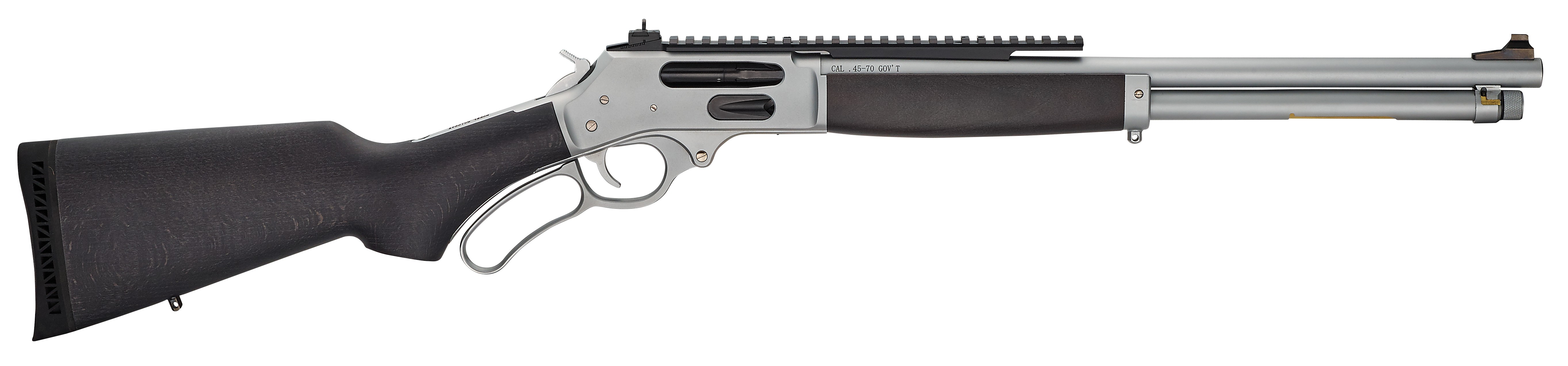 HENRY ALL-WEATHER LEVER ACTION PICATINNY RAIL .45-70 GOV'T 4RD 18.48IN BARREL H010GAWP - 556 Black Friday Promotion